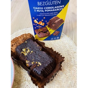 Gâteau chocolat & zestes d'orange confite Bezgluten produit 1