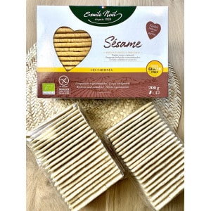 Tartines au sésame sans gluten produit