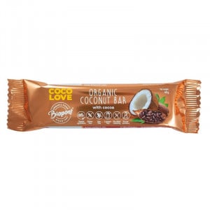 barre bio cacao noix de coco sans gluten biopont