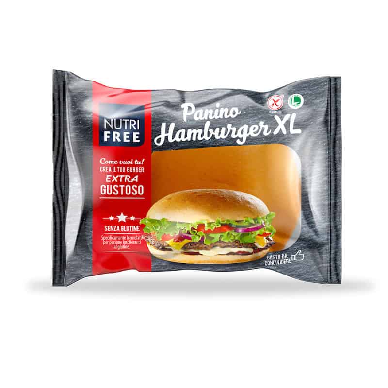 Pain hamburger xl individuel sans gluten