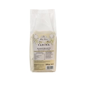 Farine de mais blanc 500 g Bio sans gluten