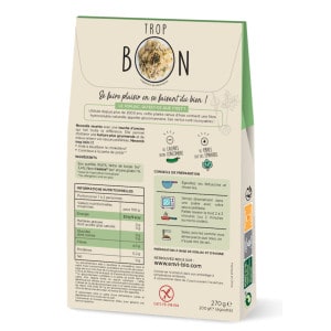 Pâtes Fettuccine de konjac et d'avoine, bio sans gluten verso