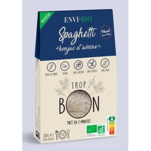 KONJAC ET AVOINE - FETTUCINE 270G - ENVI-BIO