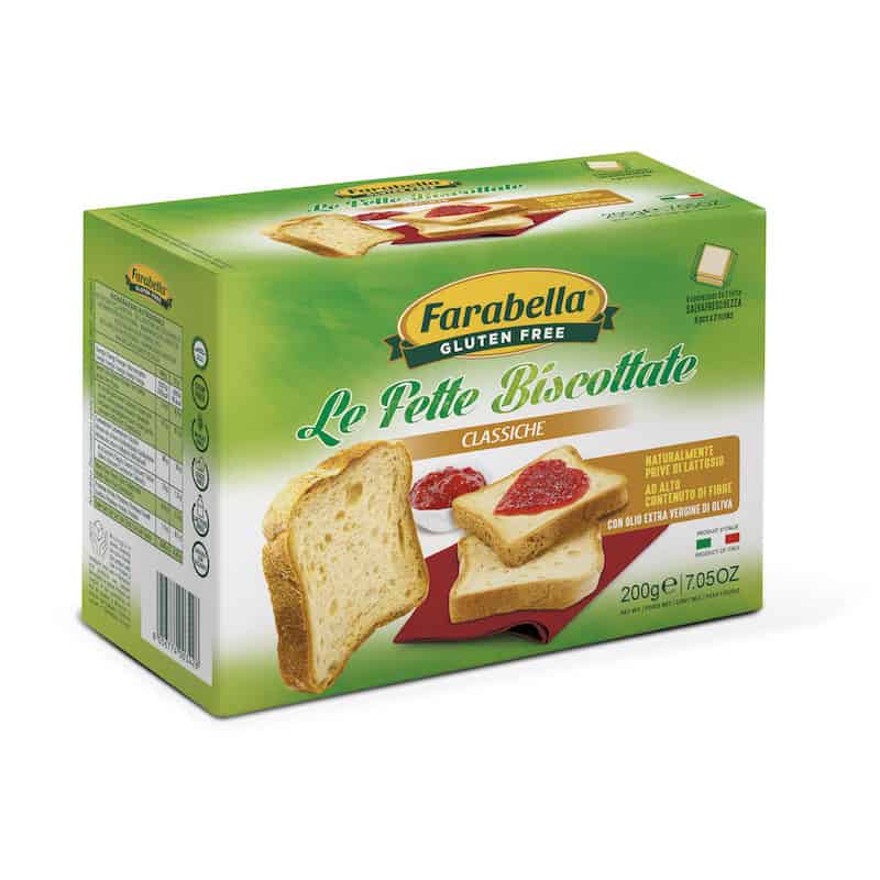 Biscottes craquantes sans gluten fabrication Italienne Farabella