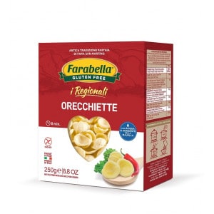 Pâtes stabilisées orecchiette sans gluten