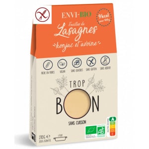 Lasagnes de konjac bio sans gluten LPPR