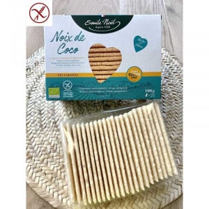 Tartines noix de coco bio et sans gluten produit LPPR
