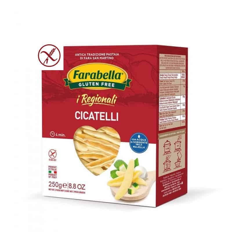 Pâtes stabilisées cicatelli sans gluten -LPPR