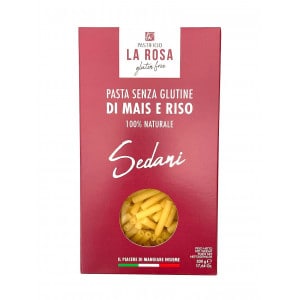 Pâtes sedani Pastificio La Rosa sans gluten