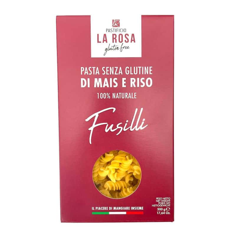 Pâtes fusilli Pastificio La Rosa sans gluten