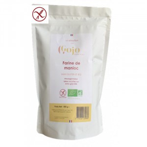 Farine de manioc bio et sans gluten Gojo