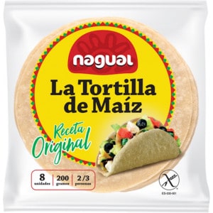 Tortilla mexicaine maïs blanc Nagual