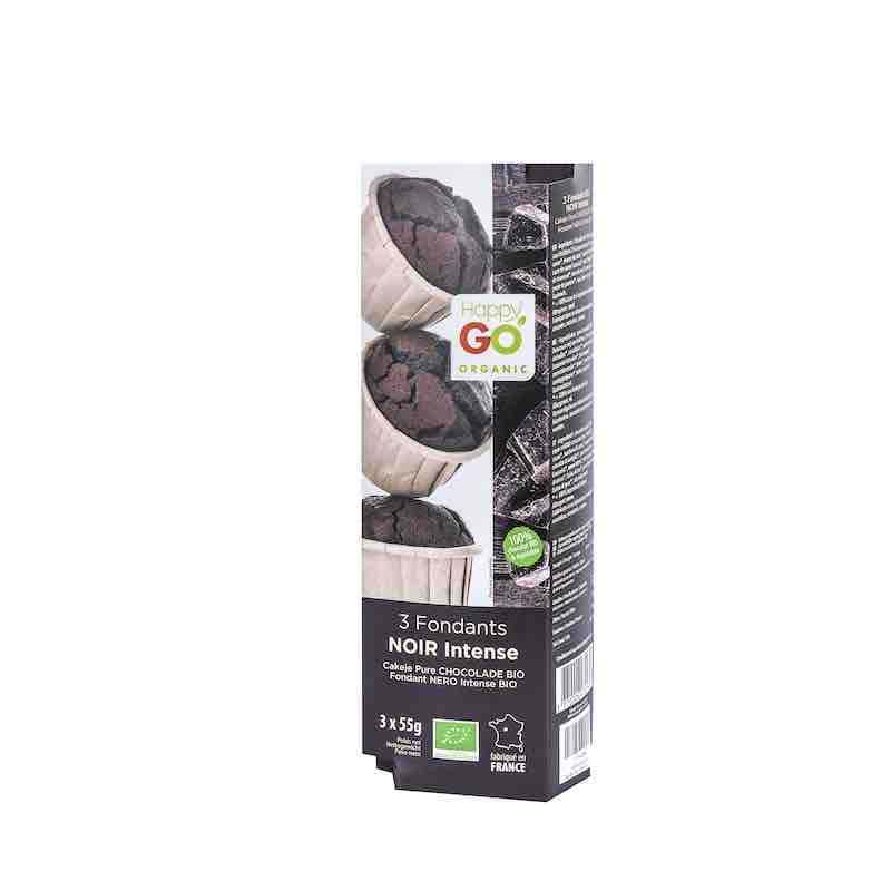 Fondant bio noir intense sans gluten Happy Go