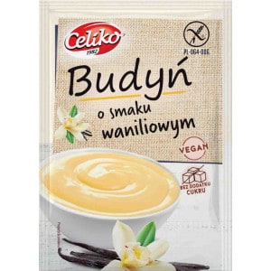Préparation crème dessert à la vanille sans gluten Celiko