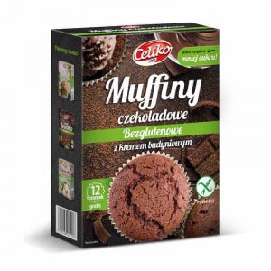 Préparation pour muffins au chocolat sans gluten Celiko