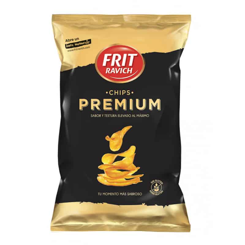 Sachet de chips Premium sans gluten Frit Ravich