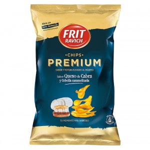 Chips saveur fromage de chèvre sans gluten Frit Ravich