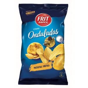Chips ondulées sans gluten Frit Ravich