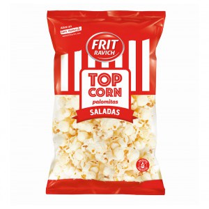 Pop-corn de maïs salé sans gluten Frit Ravich