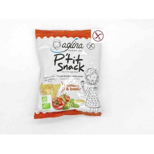 Snack tomate basilic bio et sans gluten - Aglina lppr