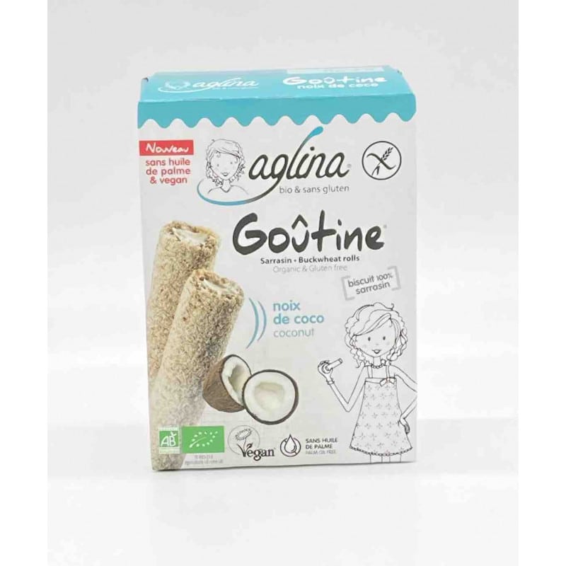 Goutine noix de coco bio et sans gluten - Aglina