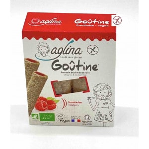 Goutine framboise bio et sans gluten - Aglina lppr