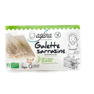 Galette sarrasine bio et sans gluten Aglina verso