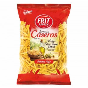 Chips frites à l'huile d'olive sans gluten Frit Ravich