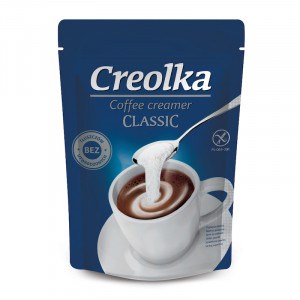 Sachet de crème en poudre sans gluten pour café Celiko