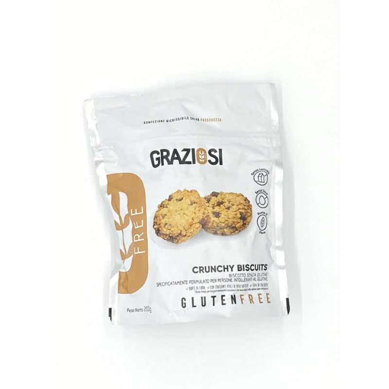 Crunchy biscuits aux pépites de chocolat - Graziosi Crunchy biscuits aux pépites de chocolat - Graziosi