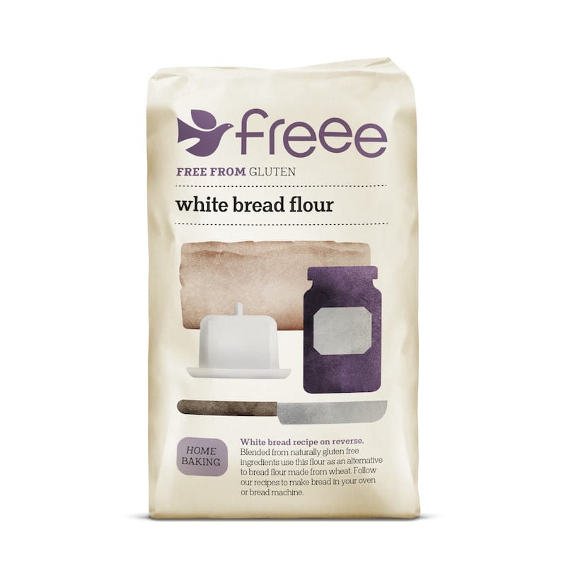 Mix de farine pour pain blanc sans gluten Doves Farm Mix de farine pour pain blanc sans gluten Doves Farm