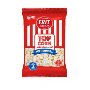 Sachet de pop-corn pour micro-ondes sans gluten Frit Ravich