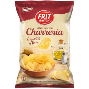 Sachet de chips classiques sans gluten Frit Ravich
