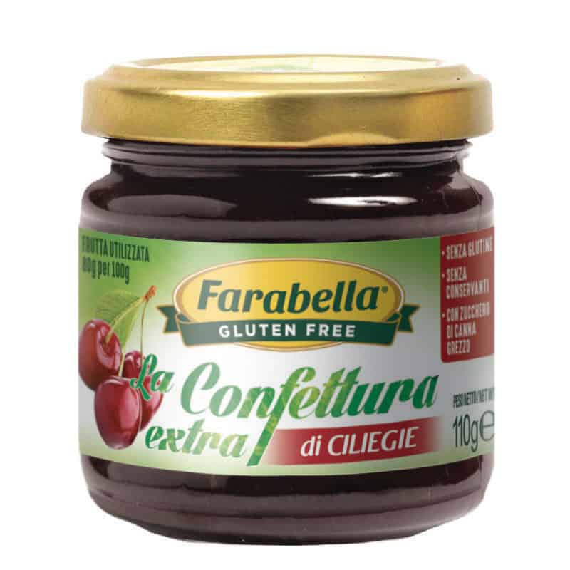 Pot de confiture à la cerise sans gluten Farabella Pot de confiture à la cerise sans gluten Farabella