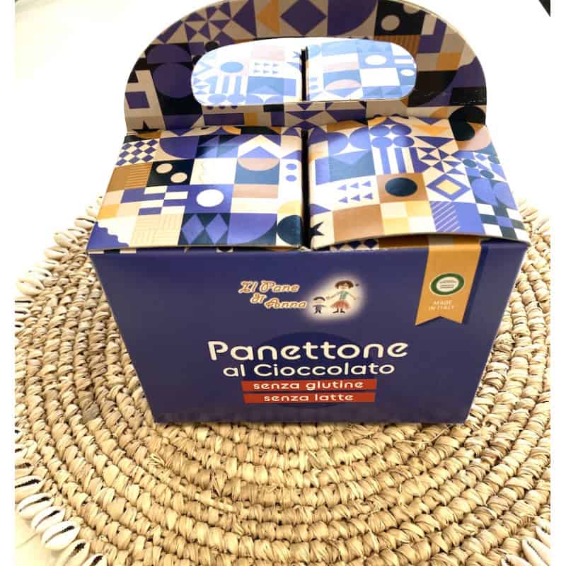 Panettone au chocolat sans lait et sans gluten en 250 g