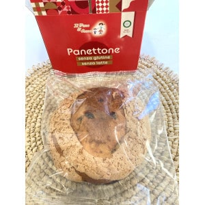 Panettone traditionnel aux agrumes sans lait et sans gluten en 250 g produit