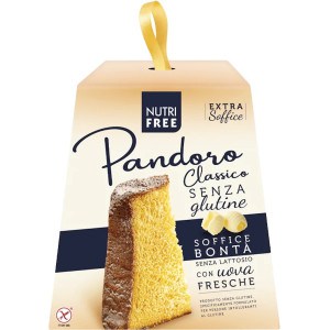 Boite de Pandoro italien sans gluten et sans lactose - Nutrifree