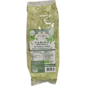 Farine petits pois verts sans gluten bio 500g- Pasta Natura