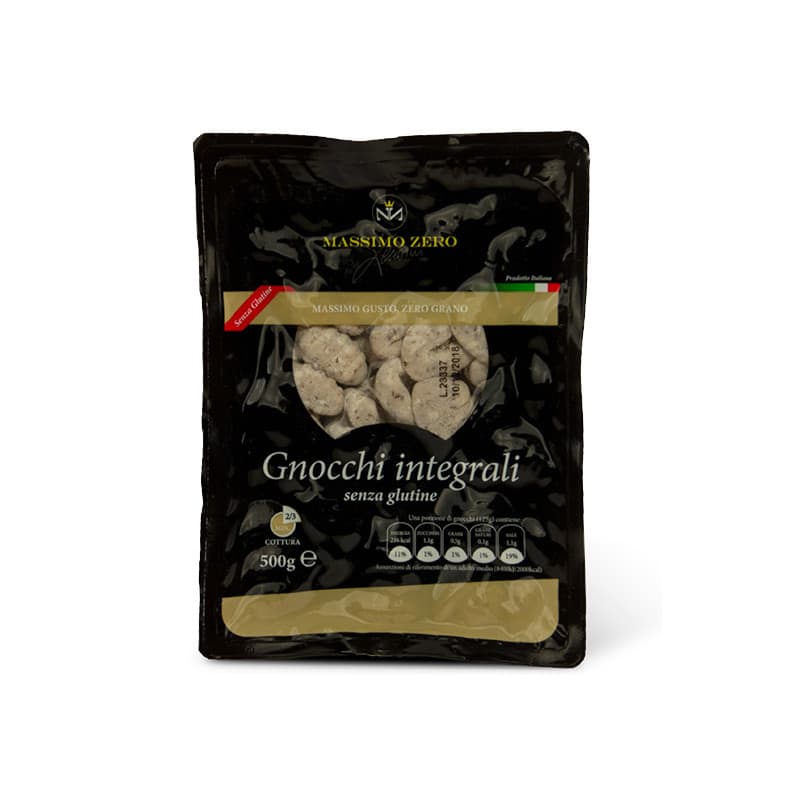 2 barquettes de gnocchis de riz à la farine de sarrasin complète sans gluten Massimozero 2 barquettes de gnocchis de riz à la farine de sarrasin complète sans gluten Massimozero