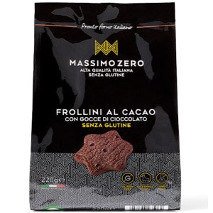 Sachet de biscuits au cacao et pépites de chocolat sans gluten Massimozero