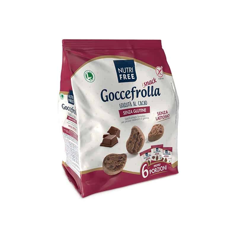 Sachets biscuits au cacao & pépites de chocolat 240 G NT Foods