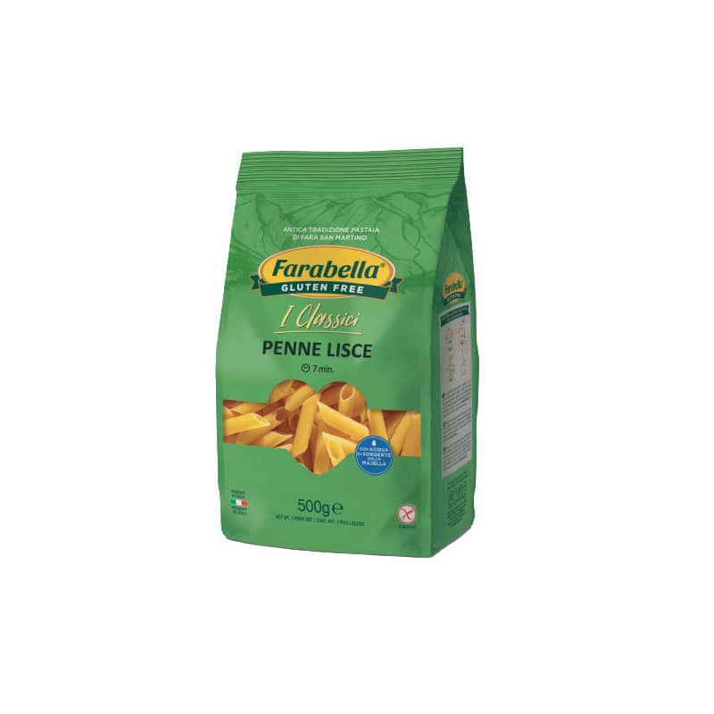 Sachet de penne lisse sans gluten Farabella