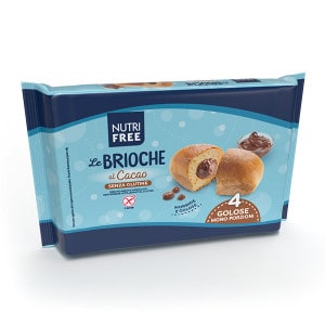 Brioche fourrée au cacao sans gluten