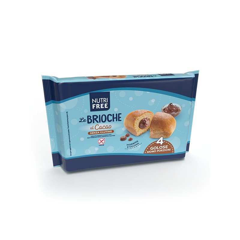 Brioche fourrée au cacao sans gluten Brioche fourrée au cacao sans gluten
