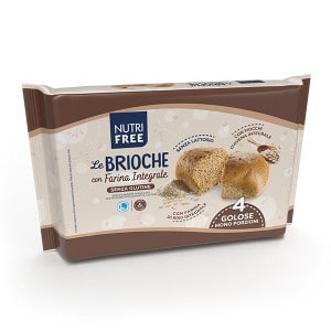 4 Brioches sans gluten à la farine complète