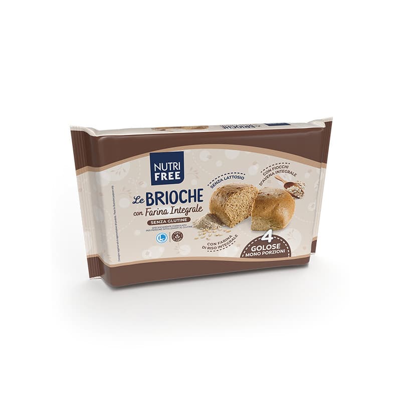 4 Brioches sans gluten à la farine complète 4 Brioches sans gluten à la farine complète