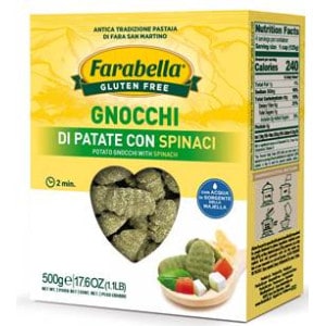 Paquet de gnocchi sans gluten aux épinards - Farabella