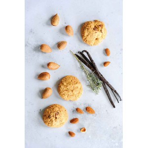 Ingrédients des biscuits à la vanille et immortelle du Cap Corse sans gluten