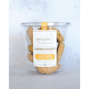 Paquet de biscuits sans gluten abricot amande et romarin IGP - Biscuiterie Cap Corse