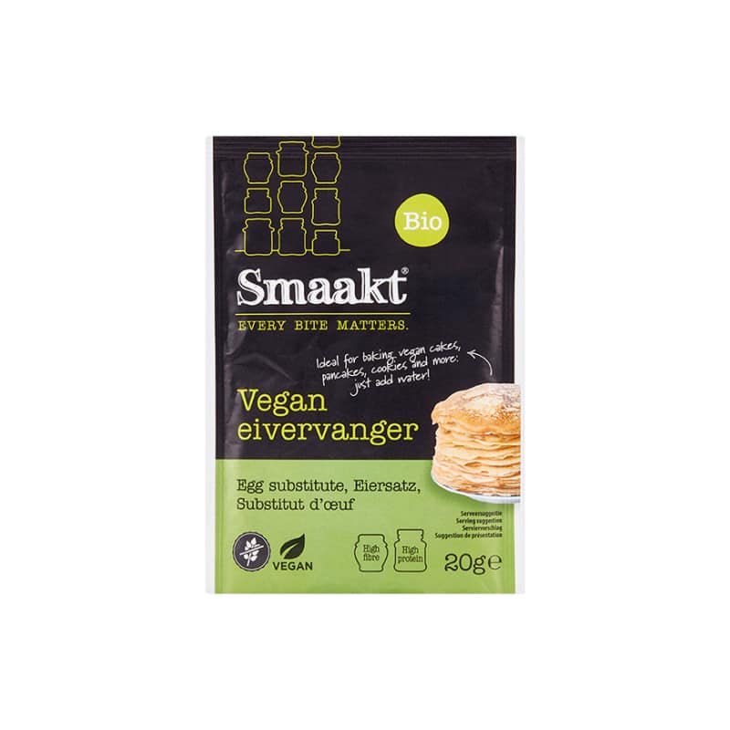 Sachet de substitut œuf bio et vegan sans gluten - Smaakt